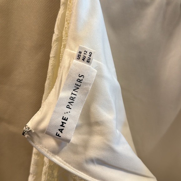 Fame and Partners Lace Wedding Gown - Picture 3 of 11